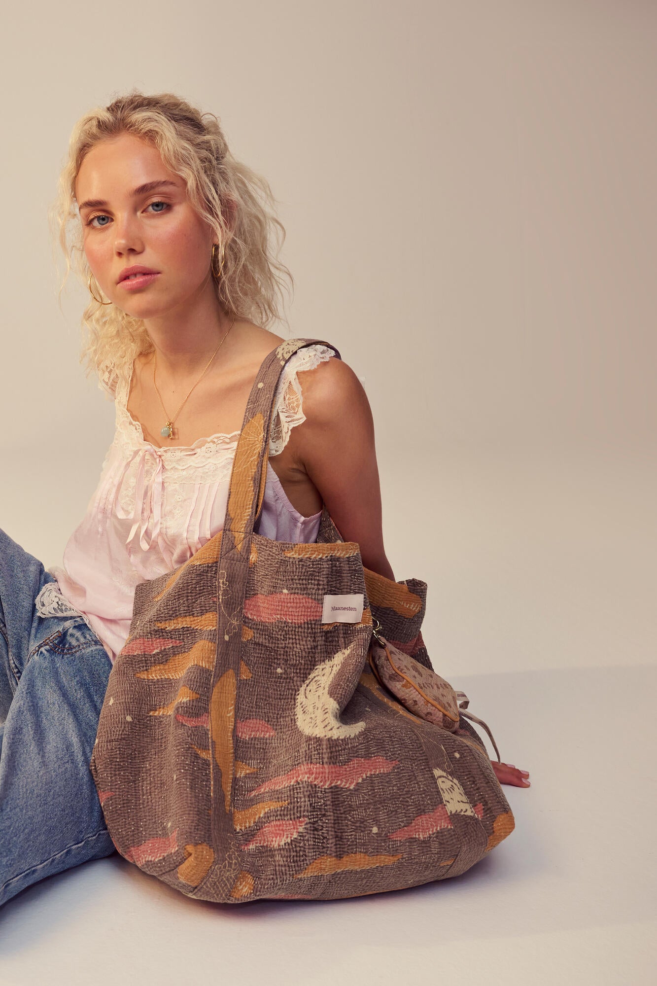 Kiran shopper - lilla