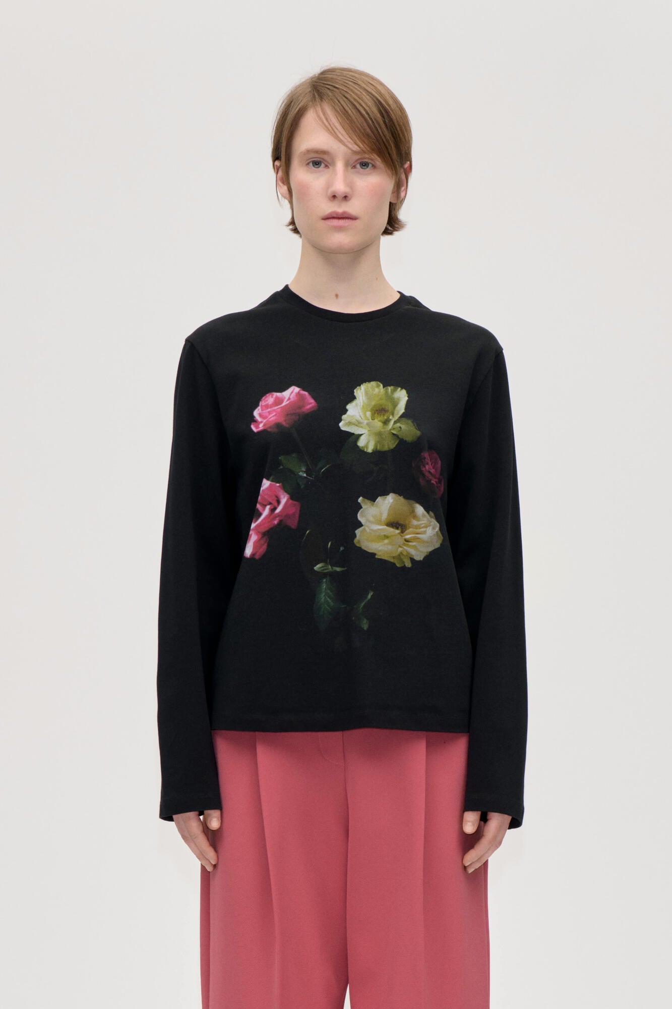 2586 Midweight Jersey langærmet t-shirt – Analog Roses