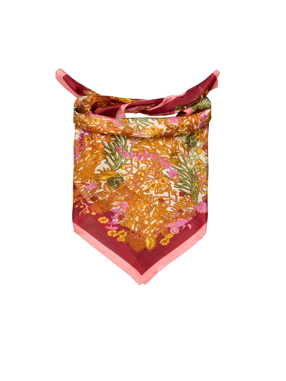 Corallo Taby Sia silketørklæde - Pompeian Red