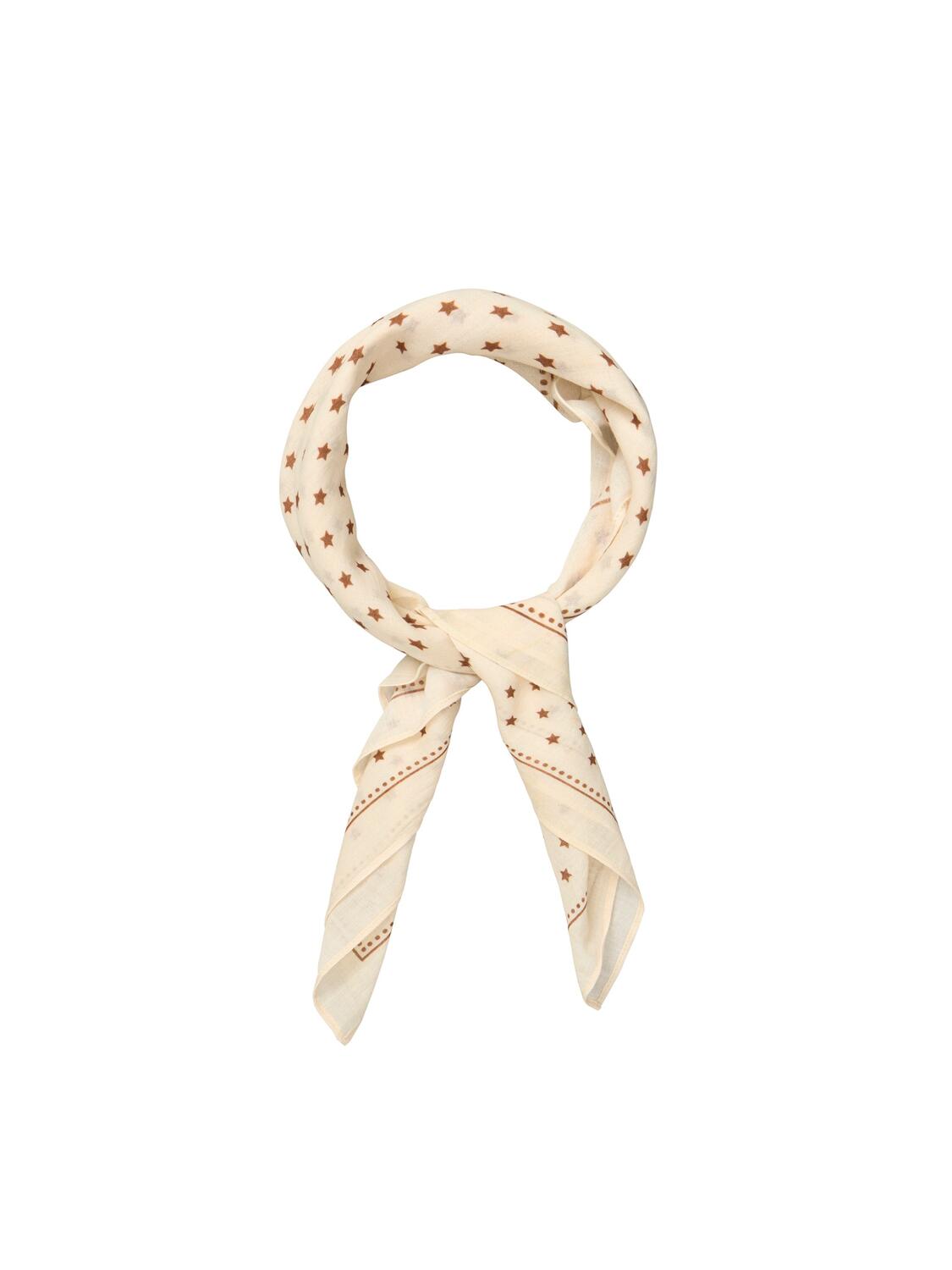 Starlia Cotta tørklæde - Birch White
