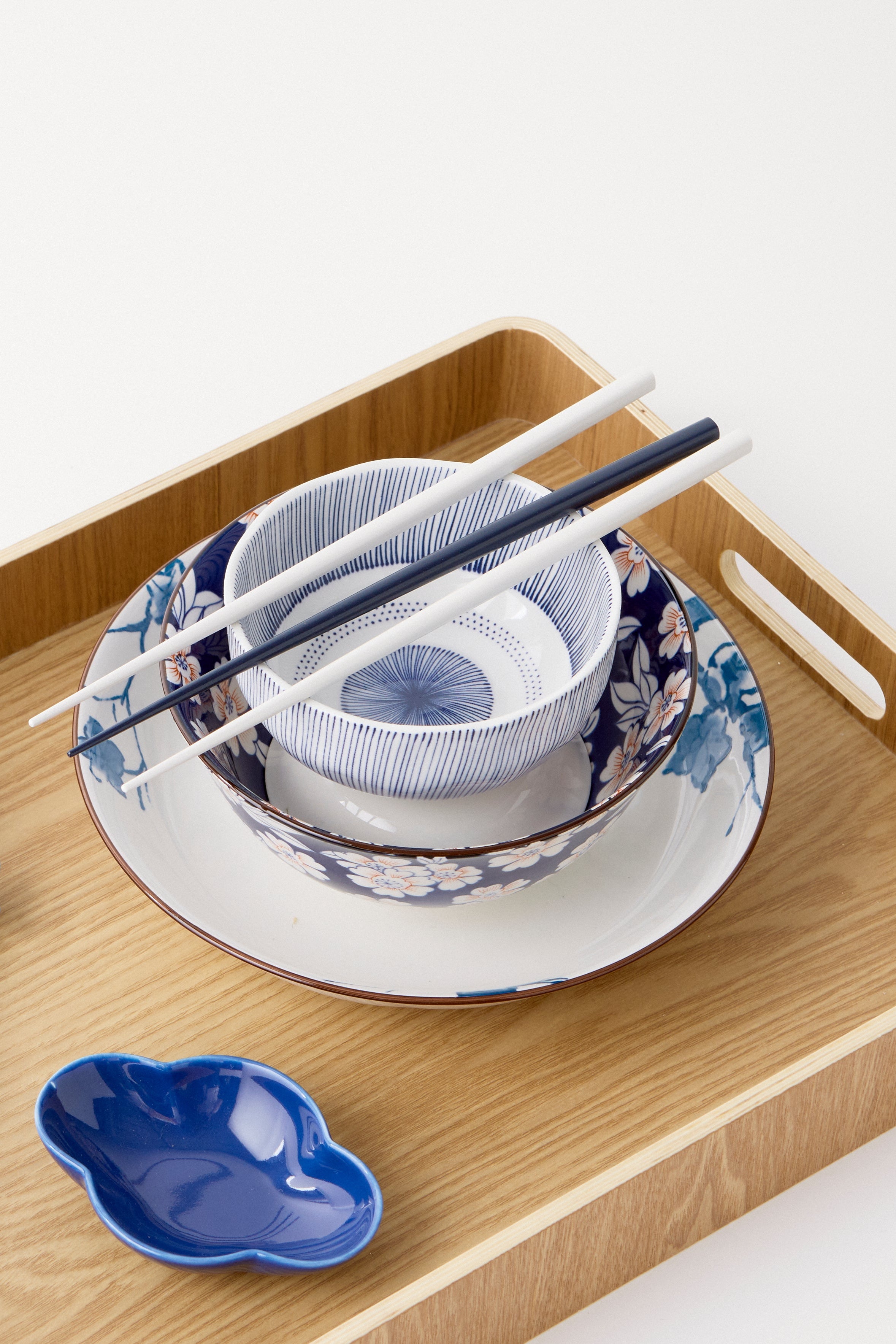 Risskål m. tynd strib - Ø11,5 cm