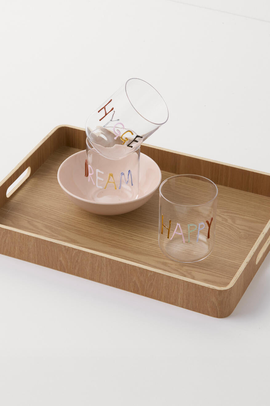 DREAM glas, klar - H10,5 cm