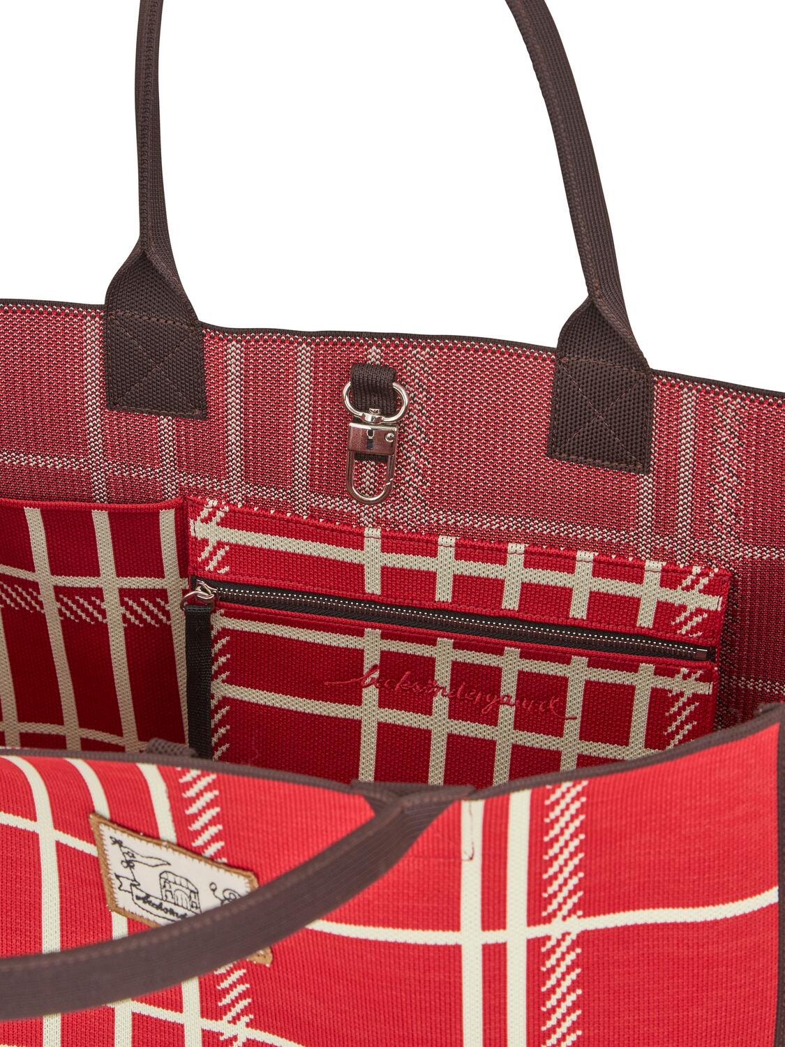 Grid Josie shopper - Salsa Red