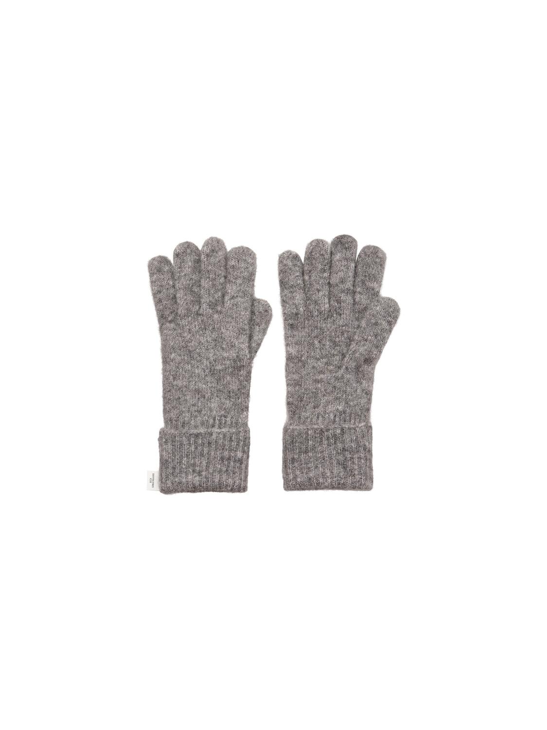 Alpaca-Wool handsker - Grey Melange
