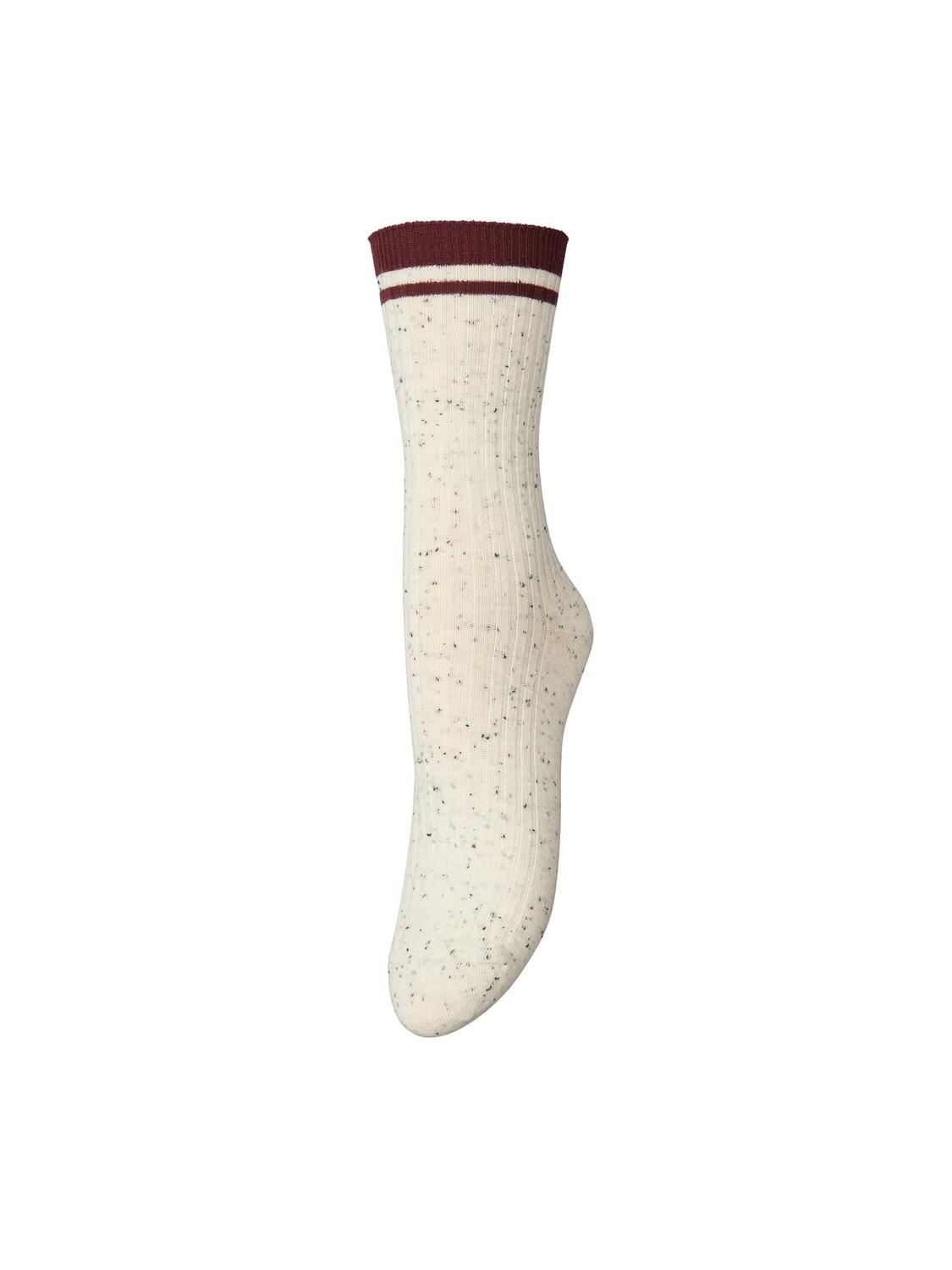 Gaja strømper - Birch White