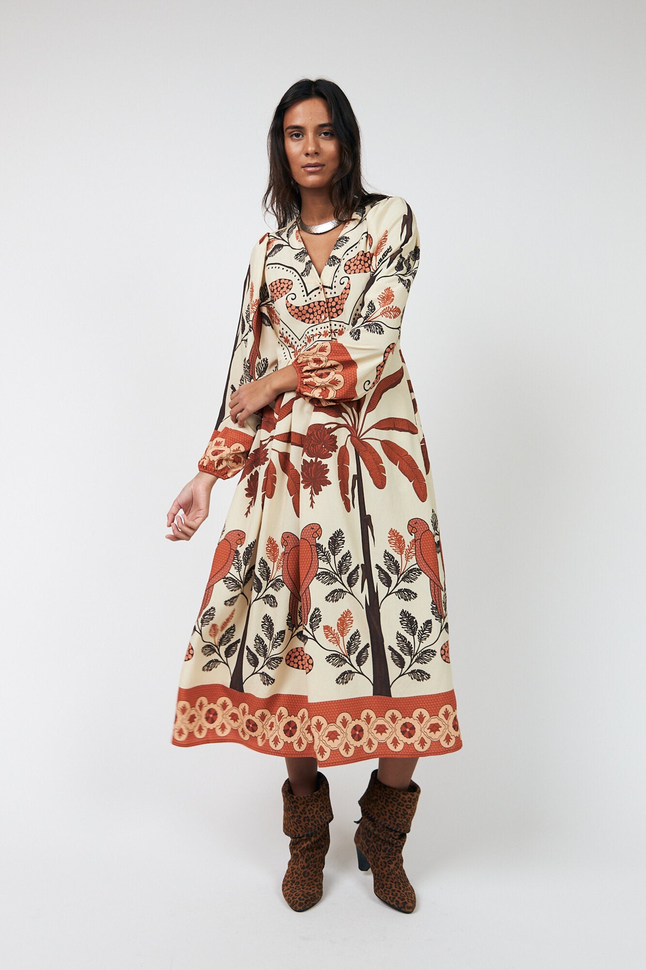 SaraiLL kjole - creme