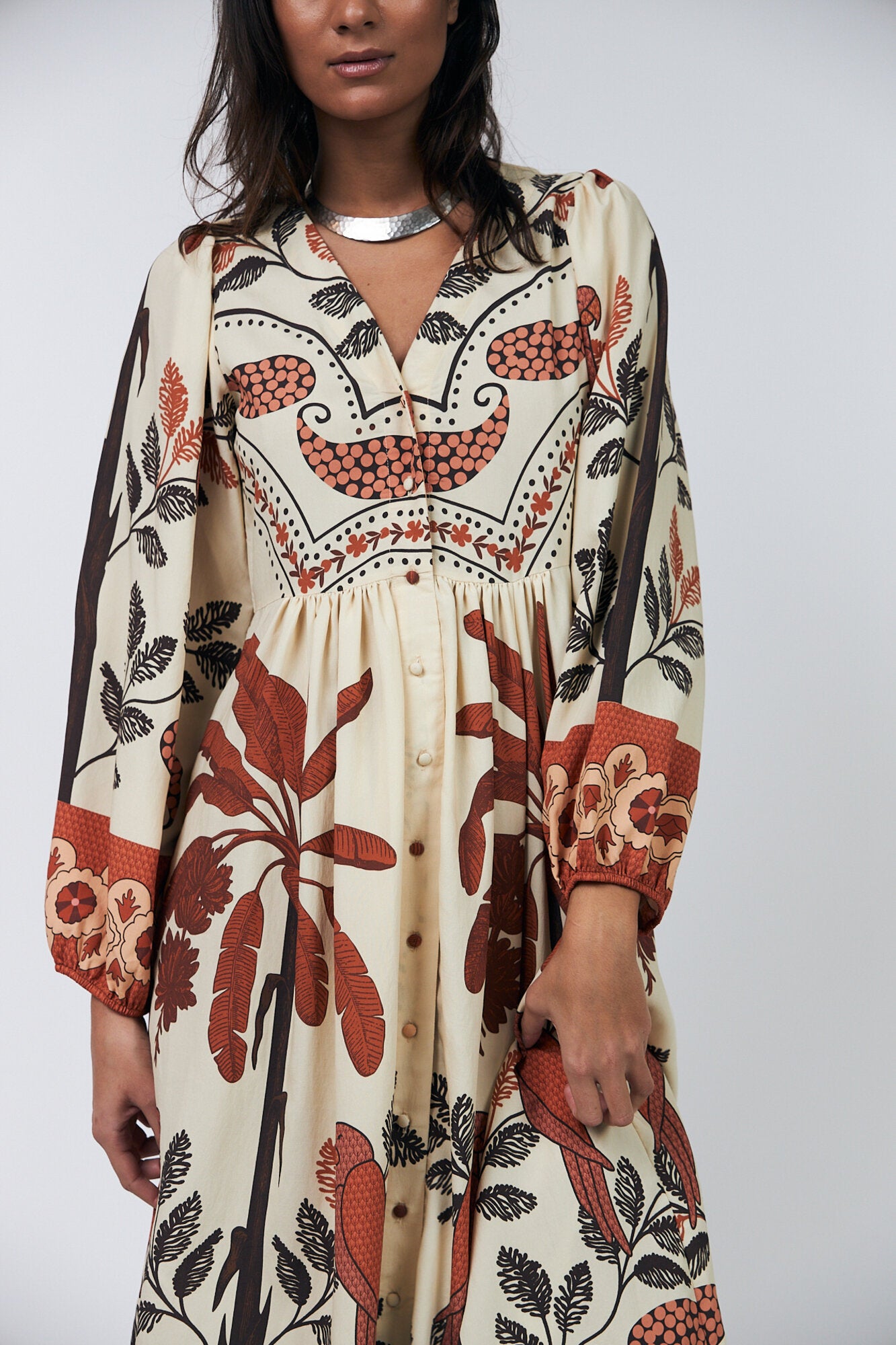 SaraiLL kjole - creme