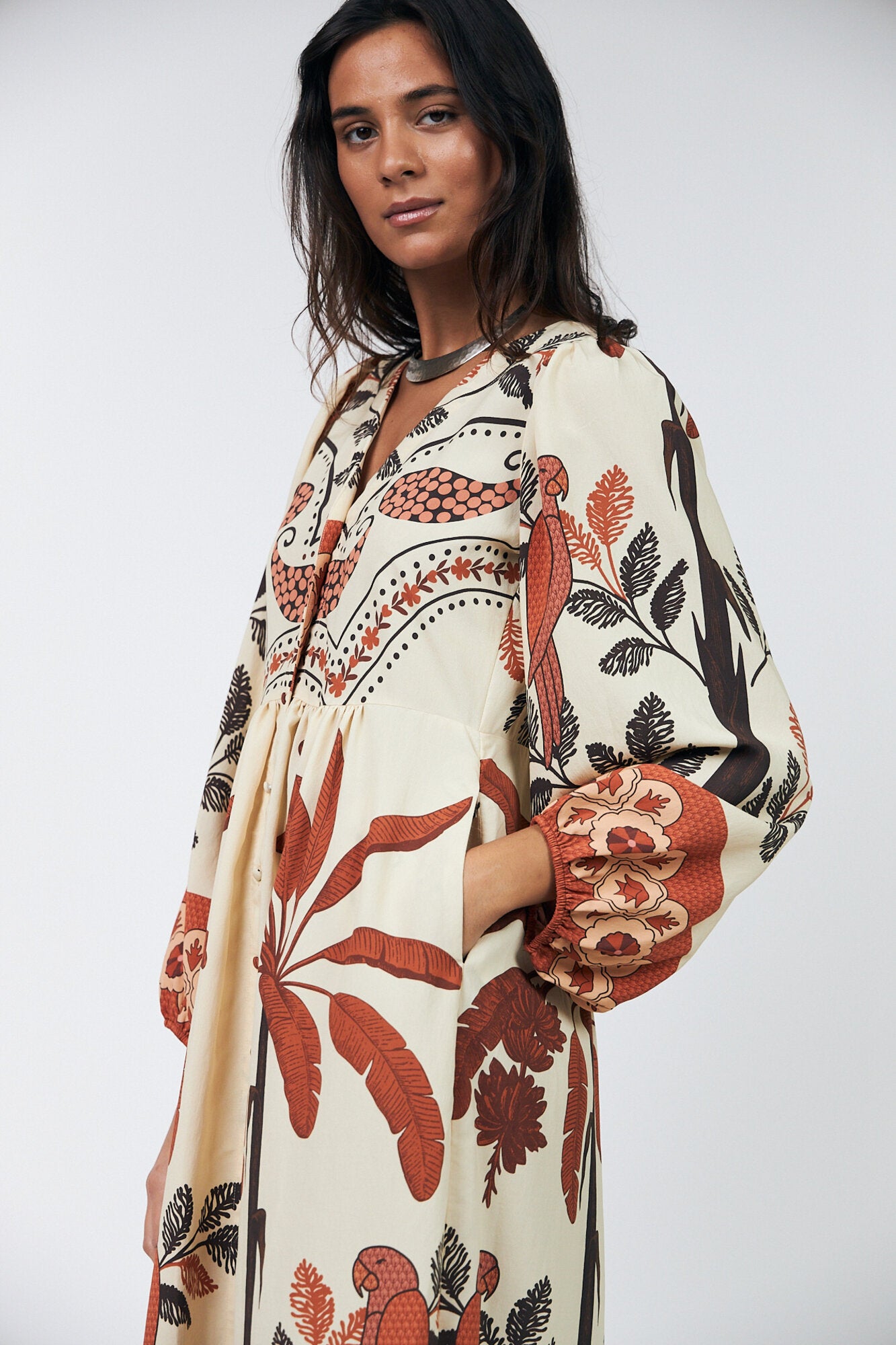 SaraiLL kjole - creme