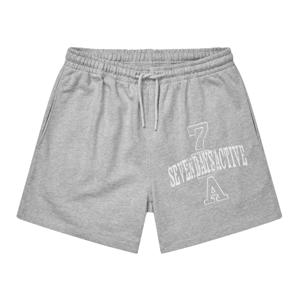 Organic sweatshorts - 022 Heather Grey