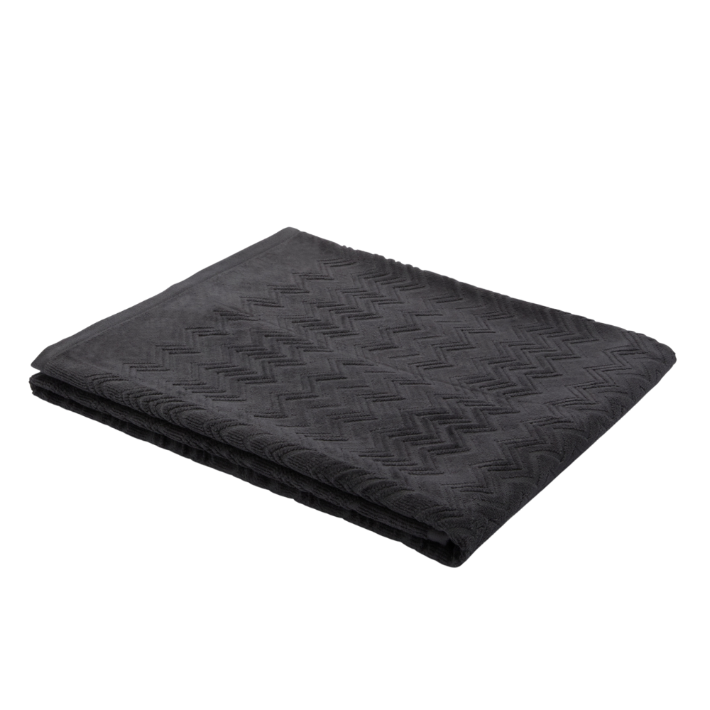 Chalk håndklæde, 86 Anthracite Grey - 40x70 cm