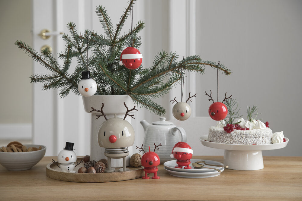 Snowman, hvid - lille