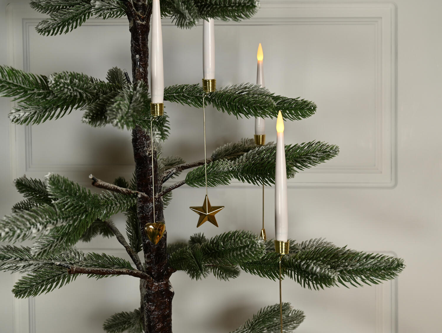 LED juletræslys - 6 stk