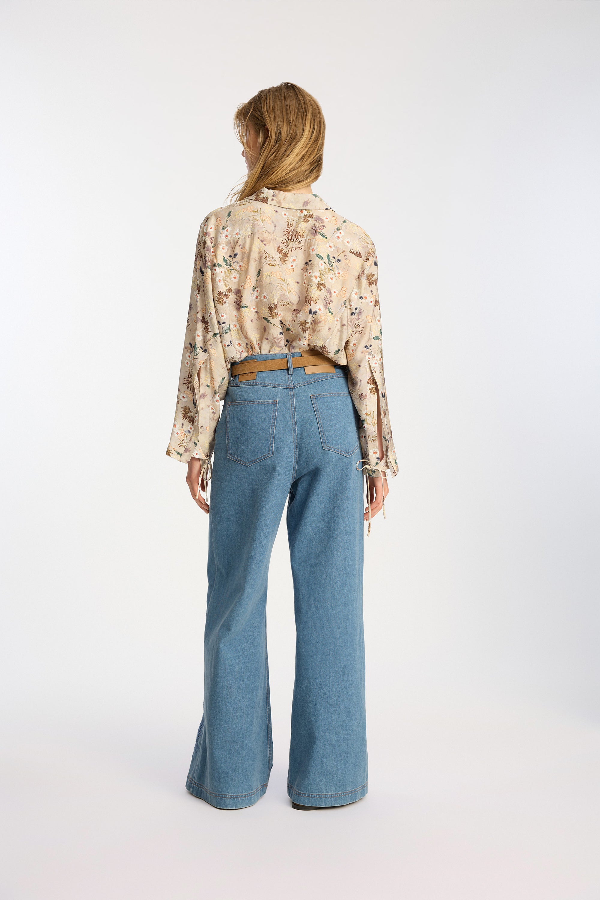 Babette skjorte - Print Nature