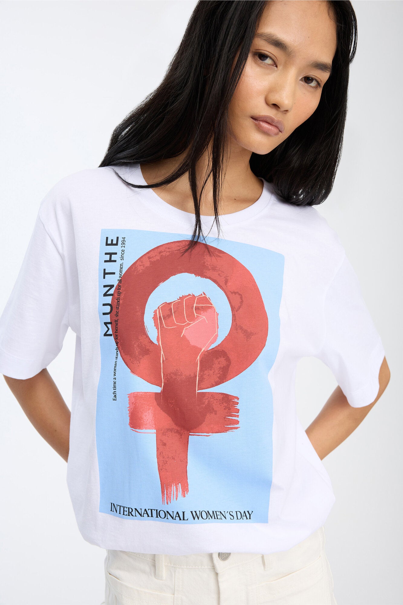 Bilja t-shirt - hvid