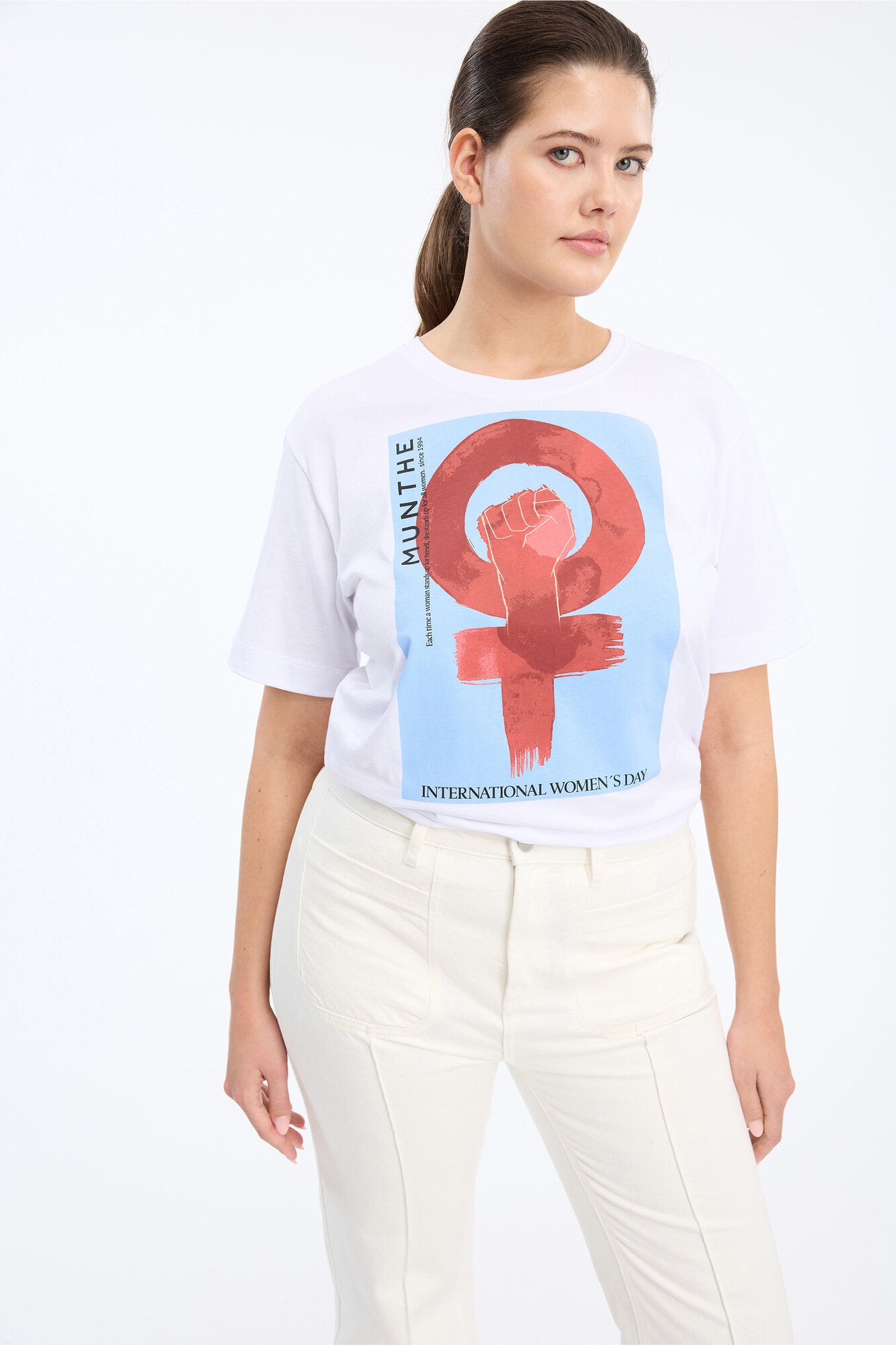 Bilja t-shirt - hvid