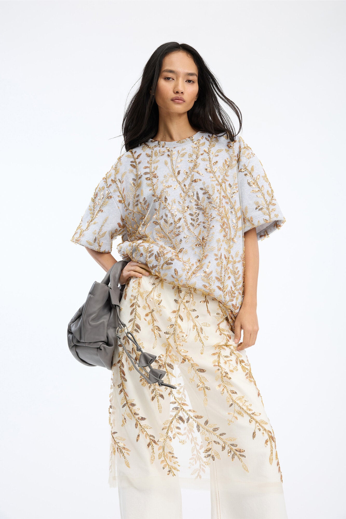 Berfin t-shirt - guldfarvet