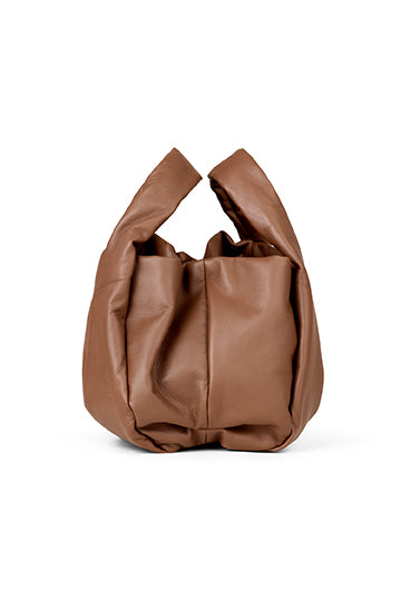 Lix lædertaske - brun