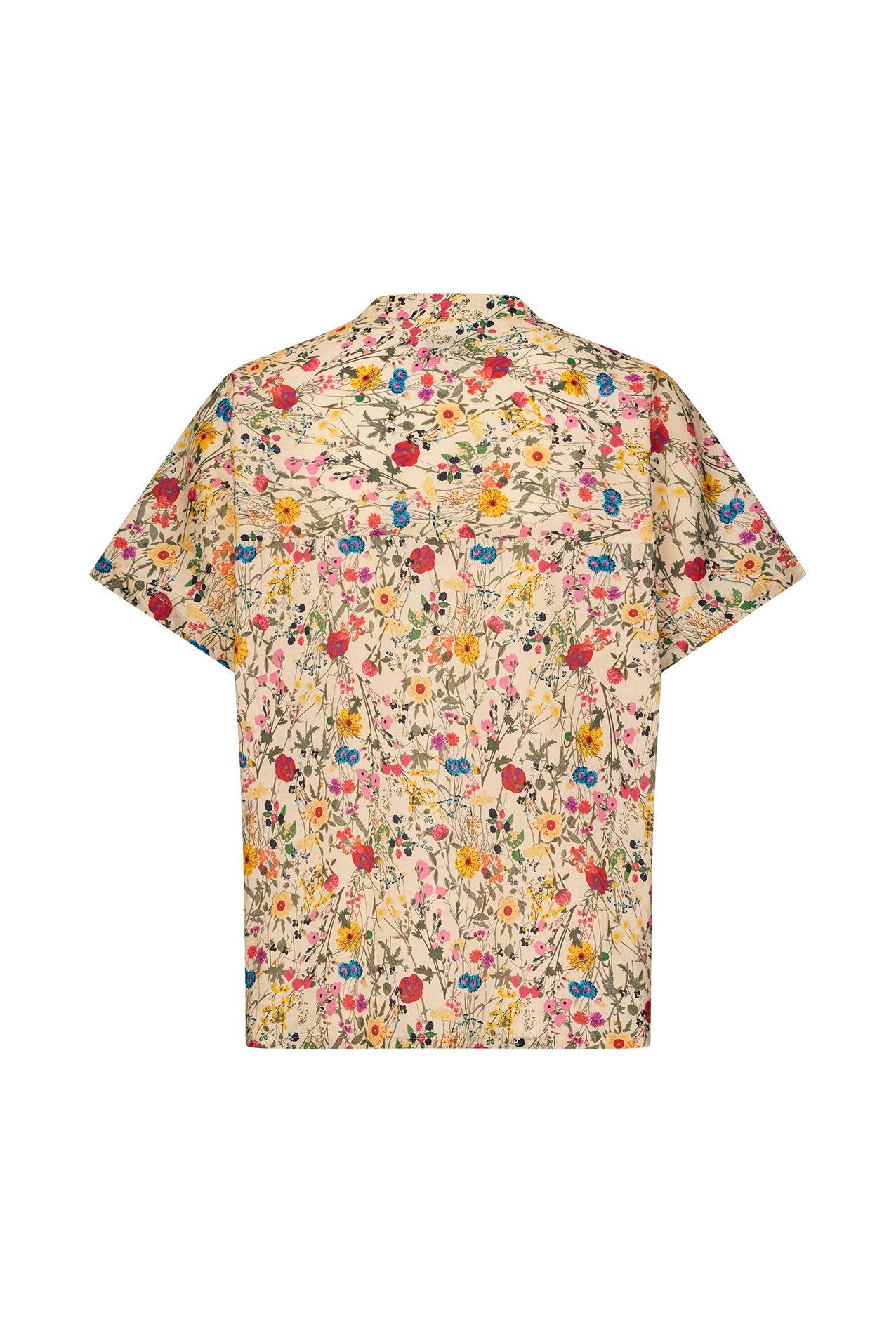 Mya kortærmet skjorte - 74 Flower Print
