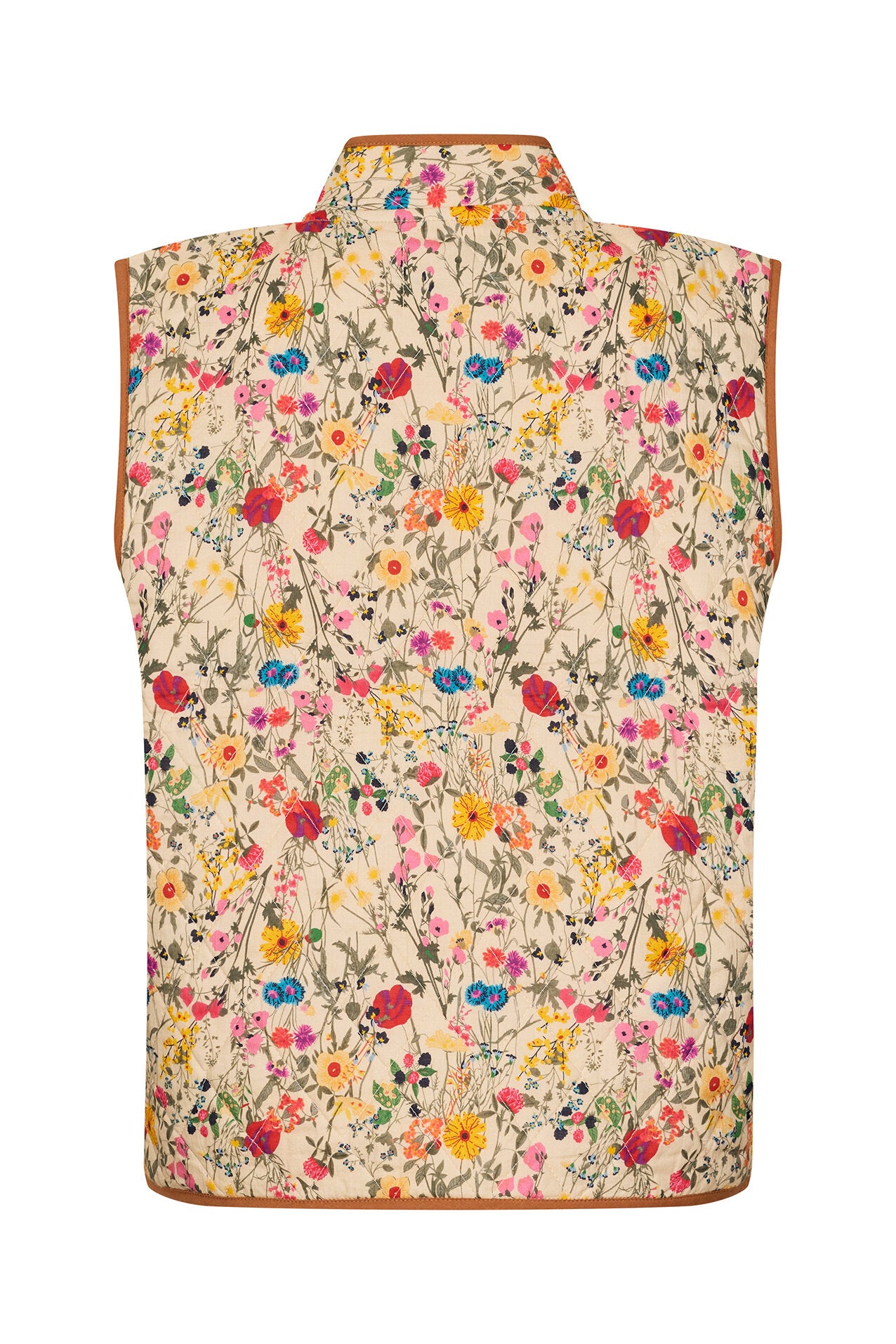 Cairo Quilted Vest - 74 Flower Print