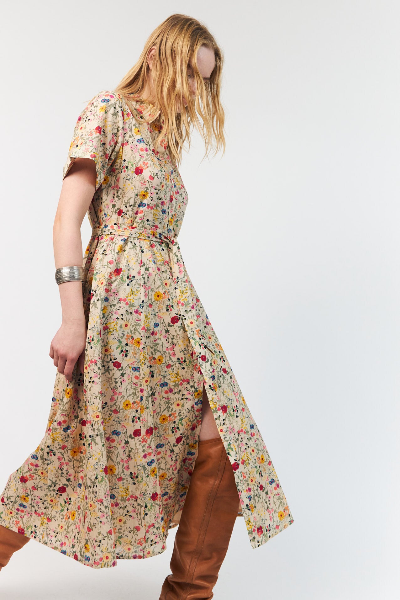 Blake Midikjole - 74 Flower Print