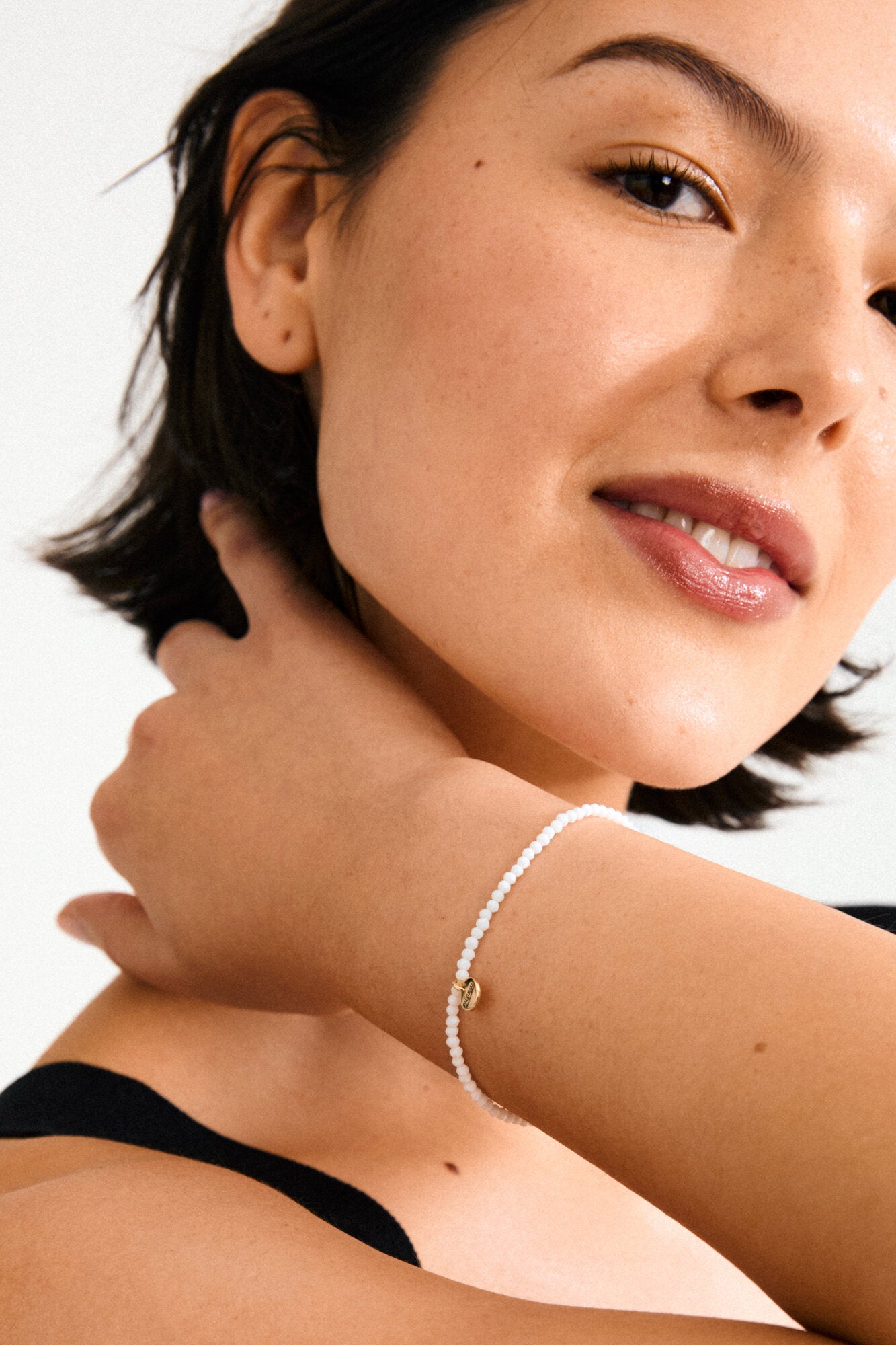 Indie armbånd - hvid