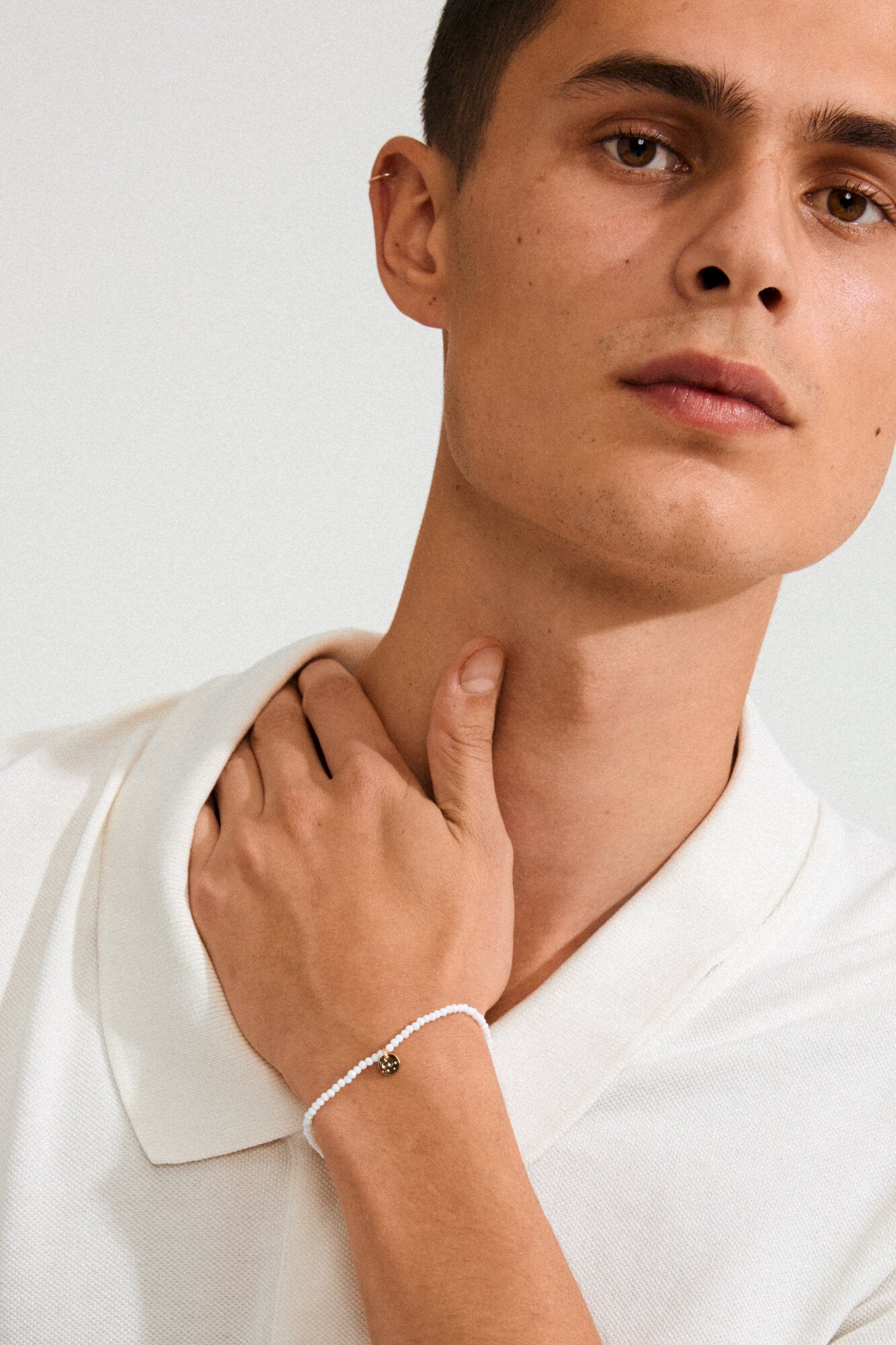 Indie armbånd - hvid