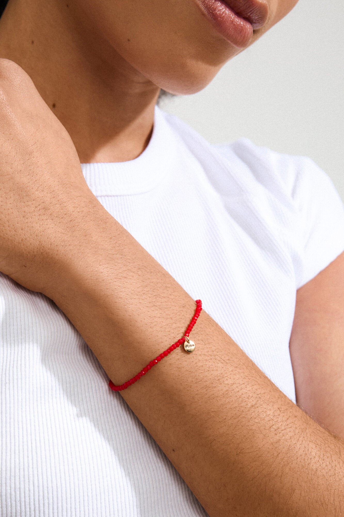 Indie armbånd - rød