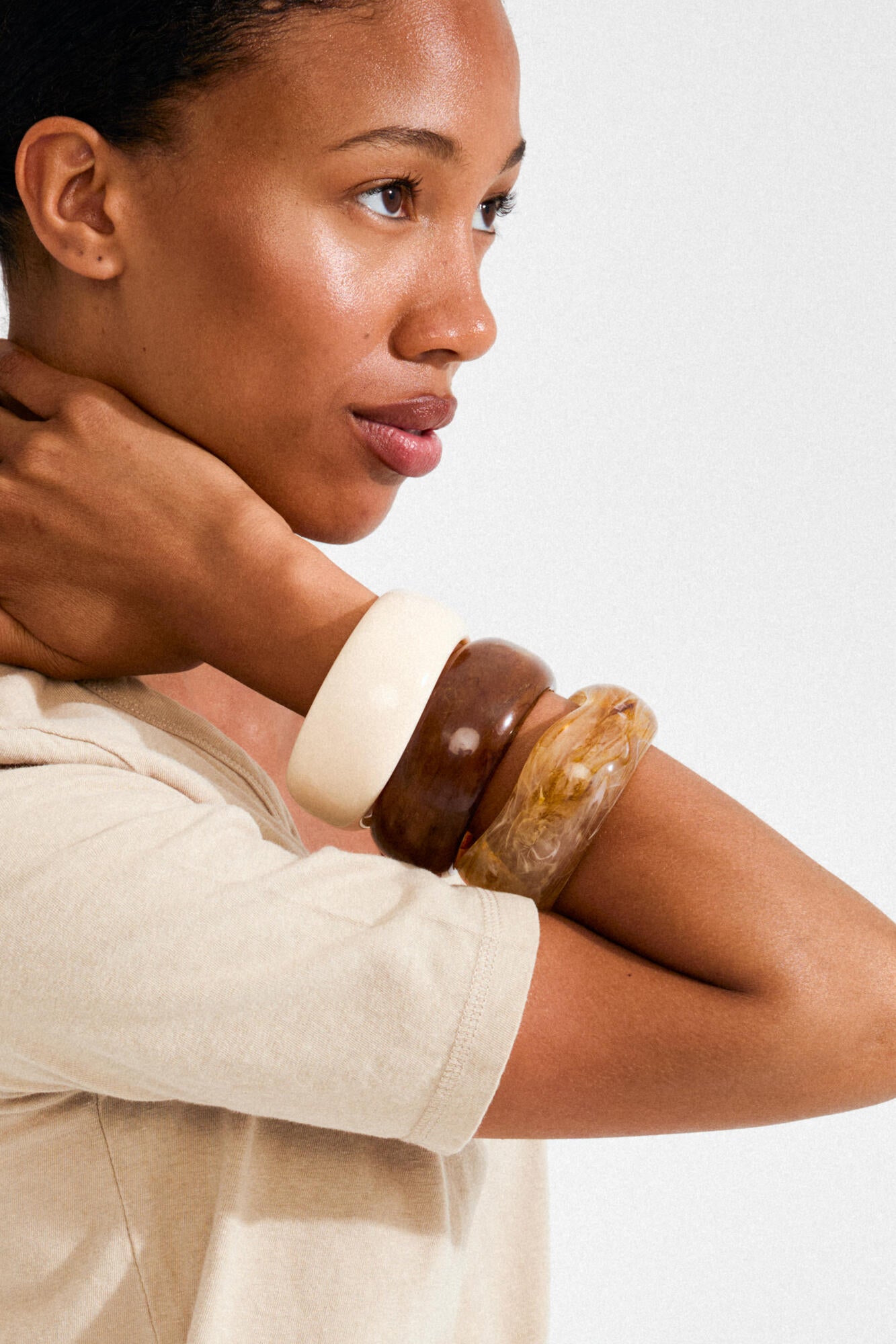 Aase armbånd - Amber