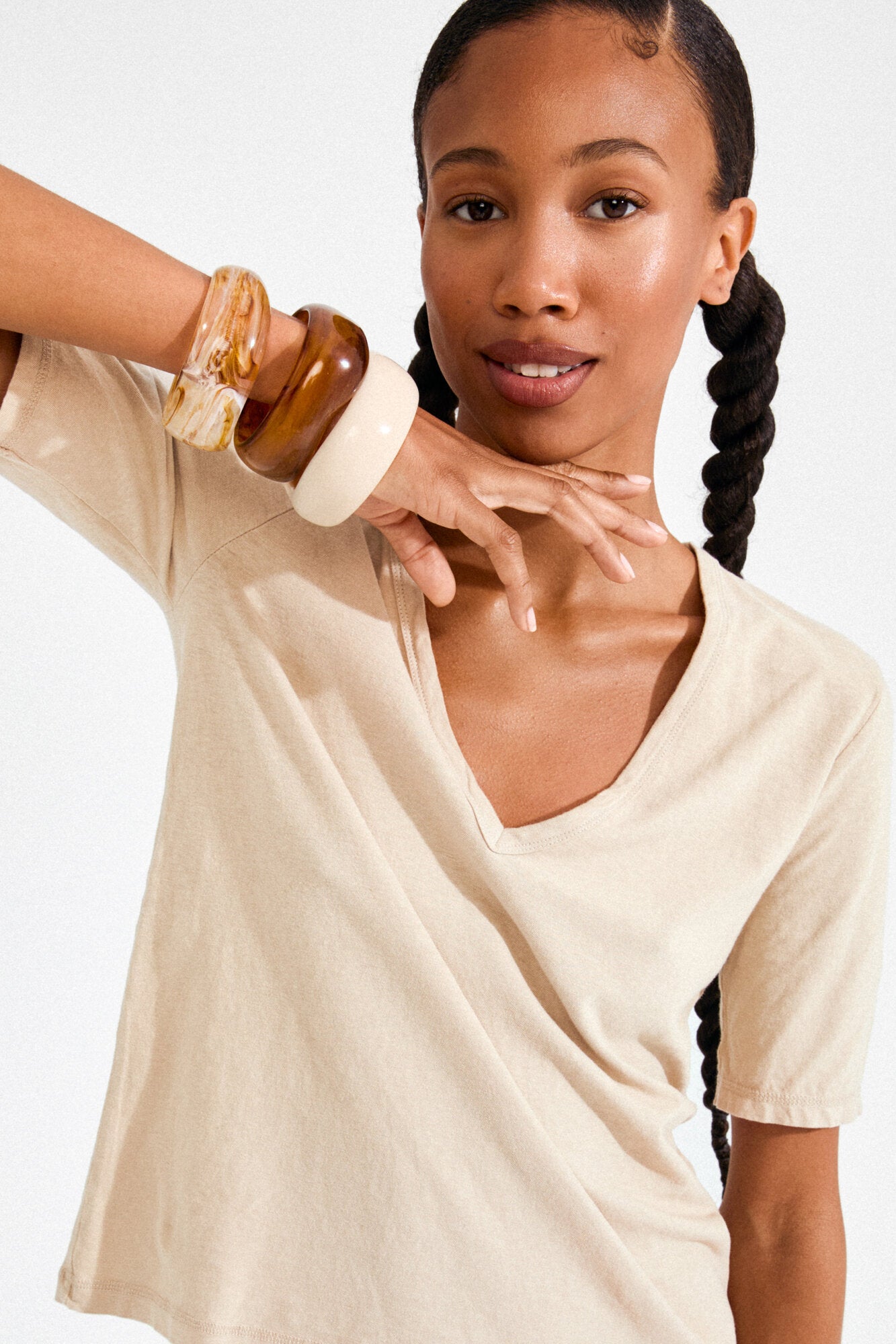 Aase armbånd - Amber