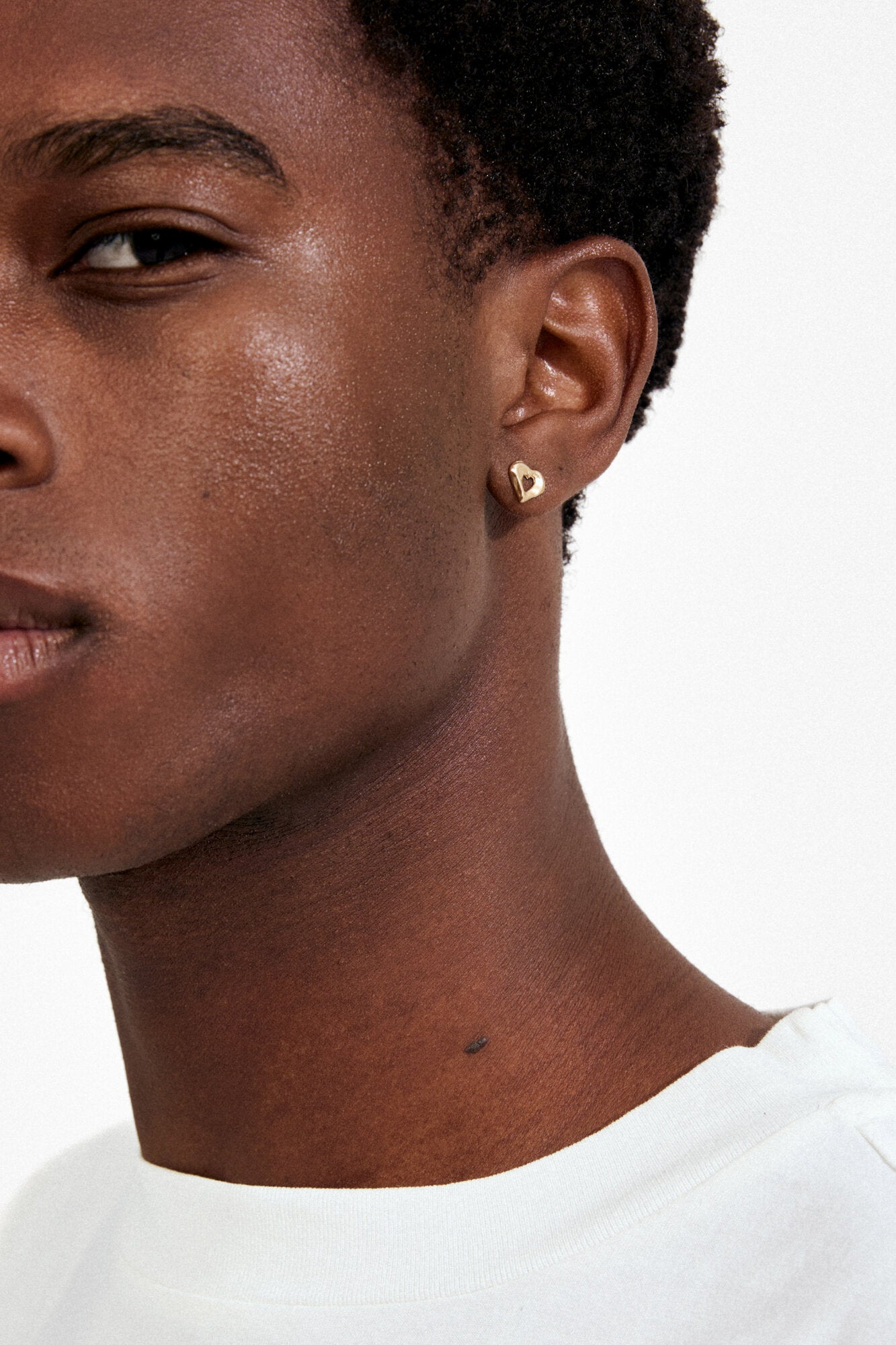 Iris ørestikker - forgyldt