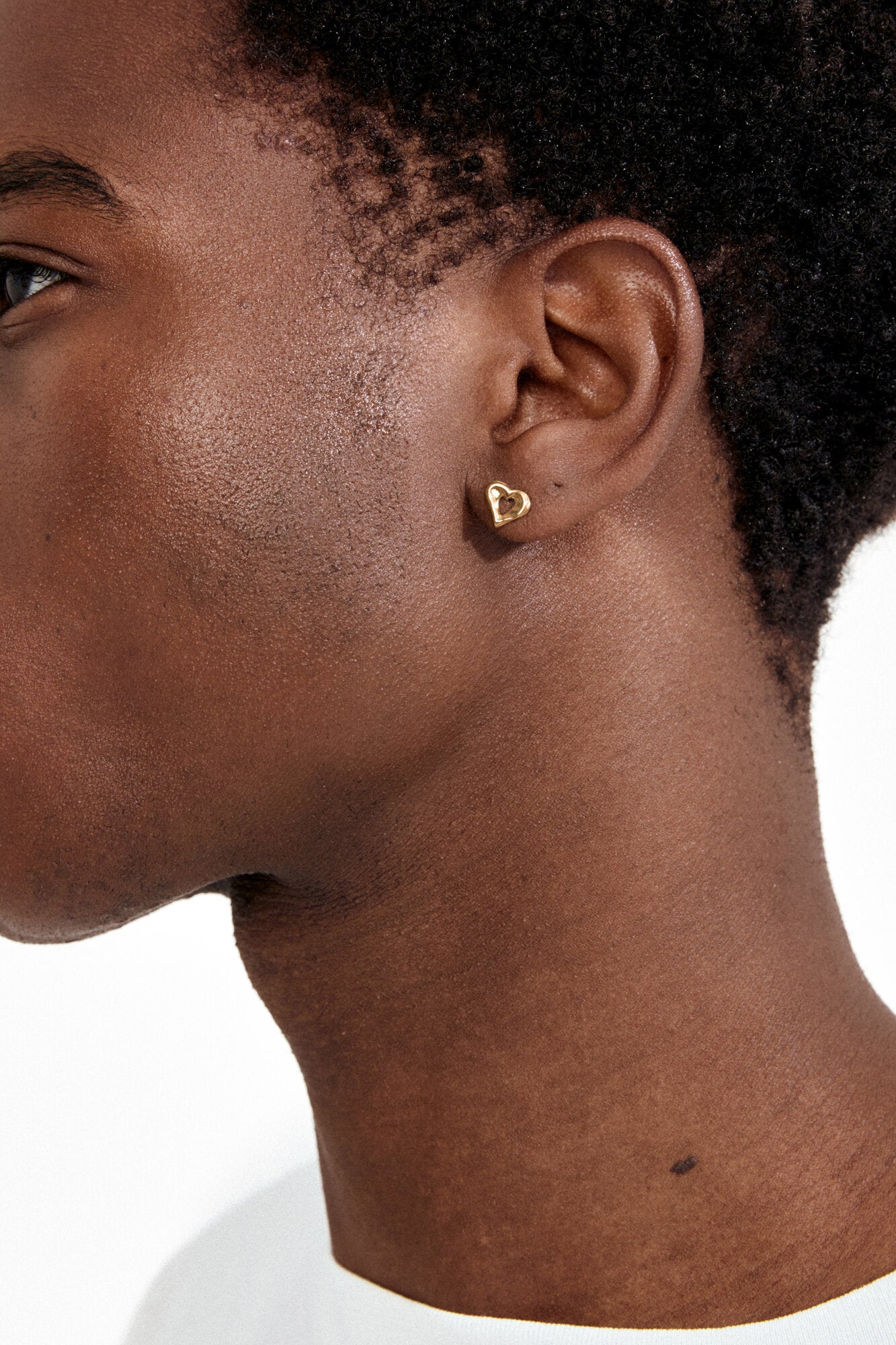 Iris ørestikker - forgyldt