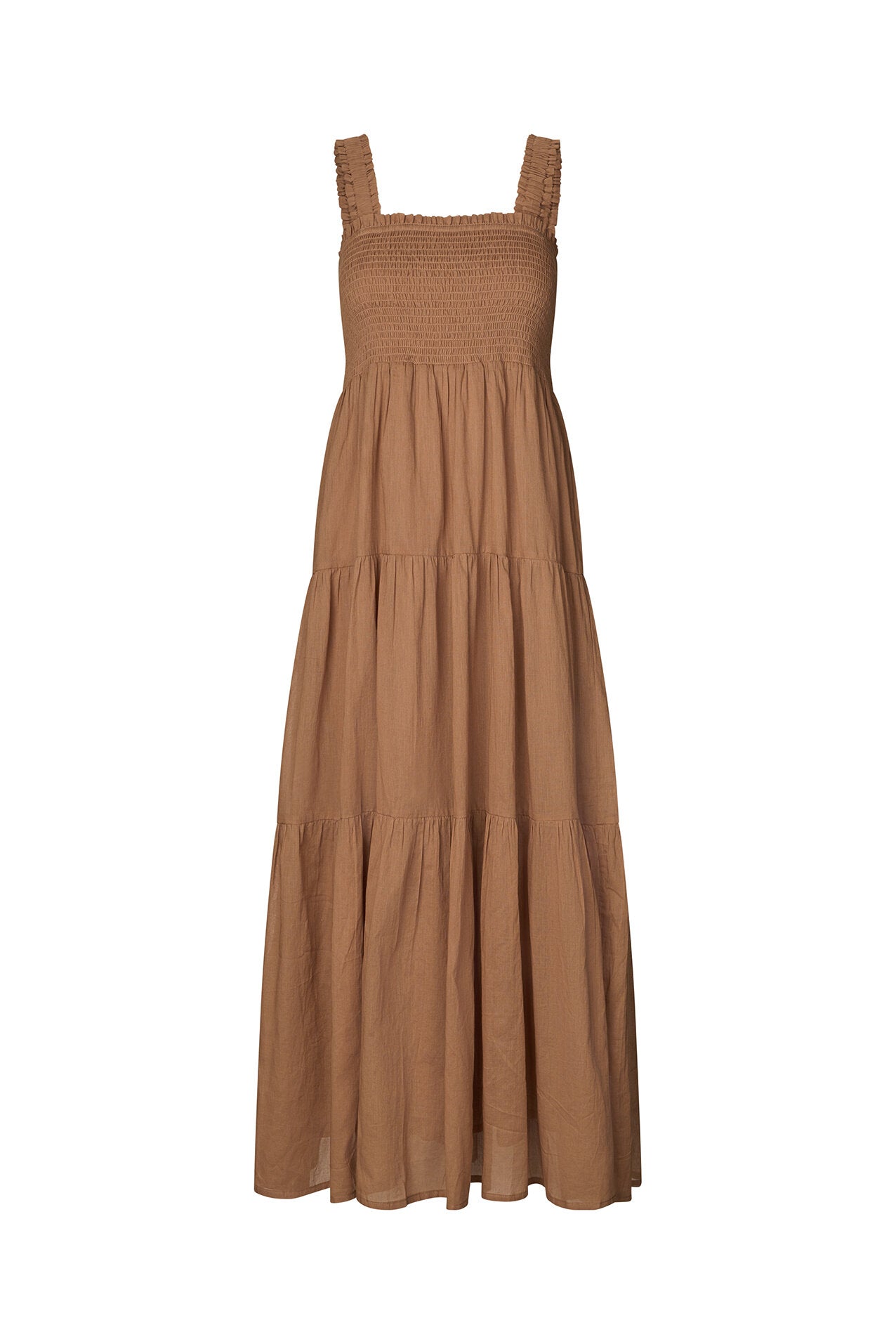 Nuda lang kjole - 58 Camel