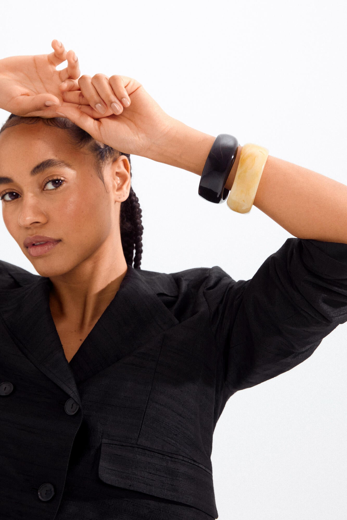 Aase Maxi armring – Honey