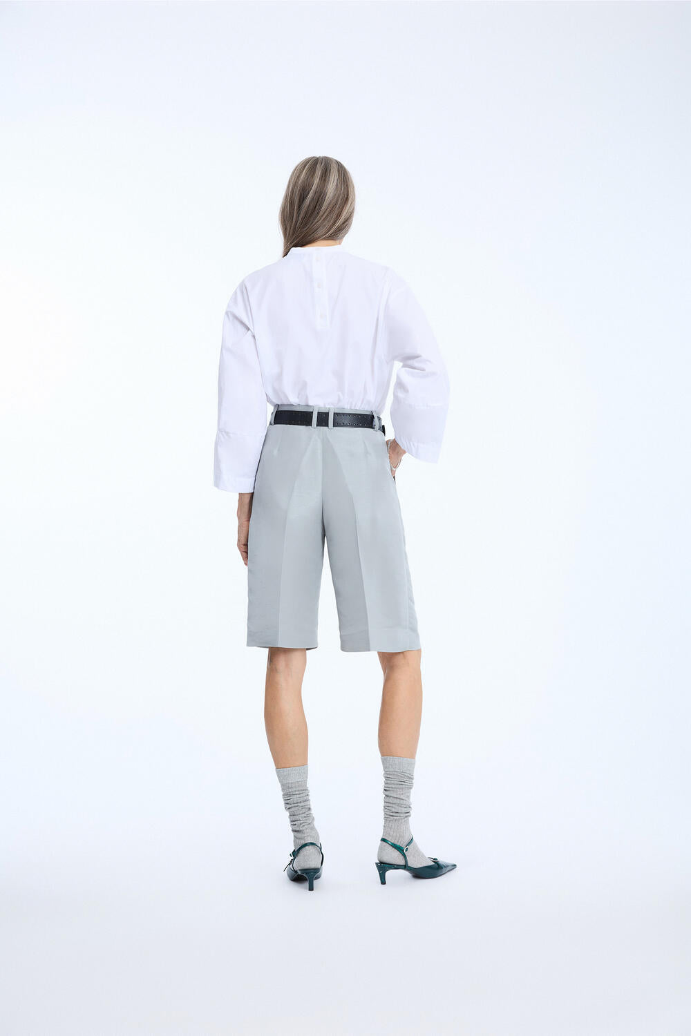 Nayel skjorte - 233 Mix White