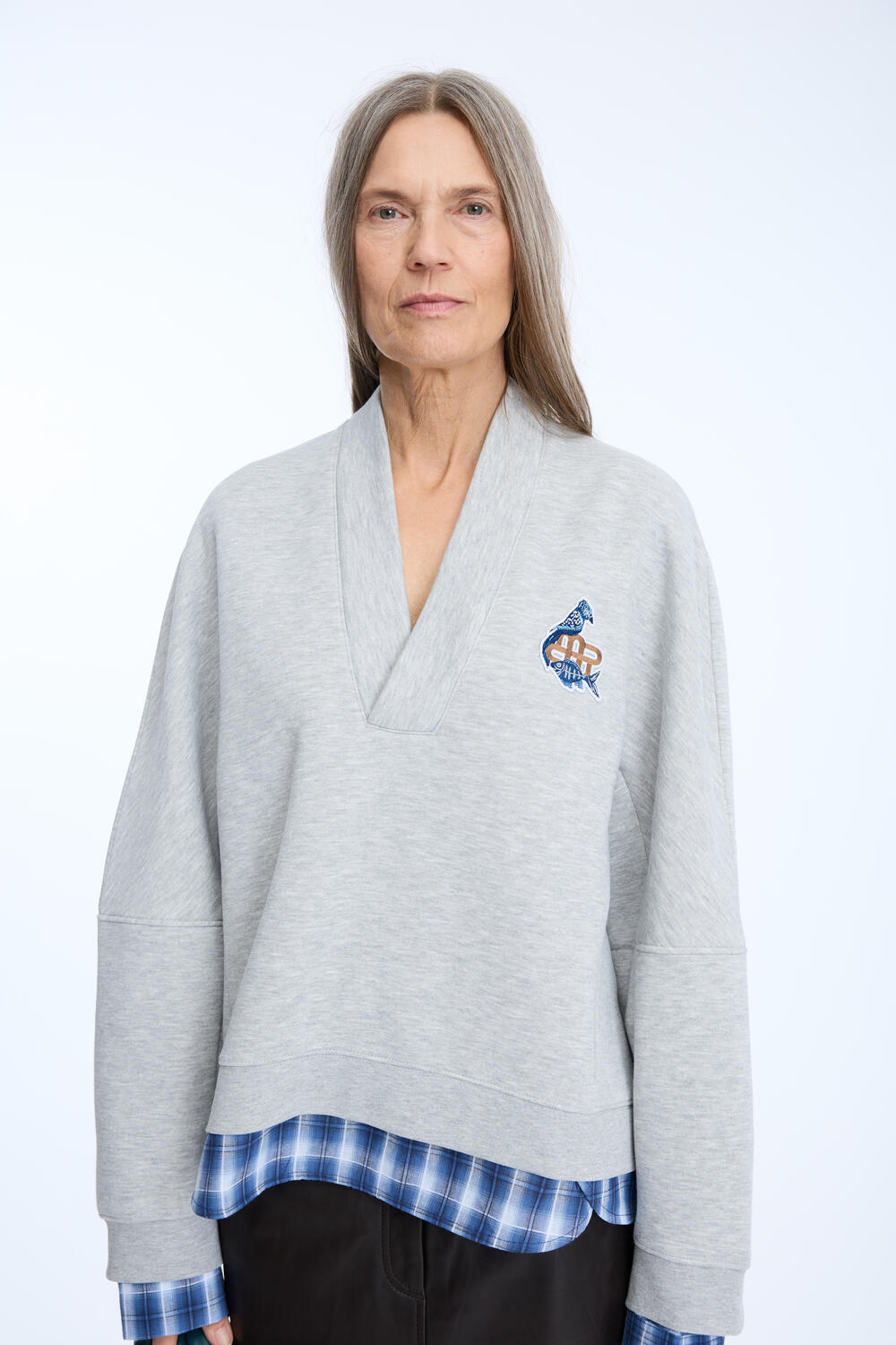 Nash sweatshirt - 80 Light Grey