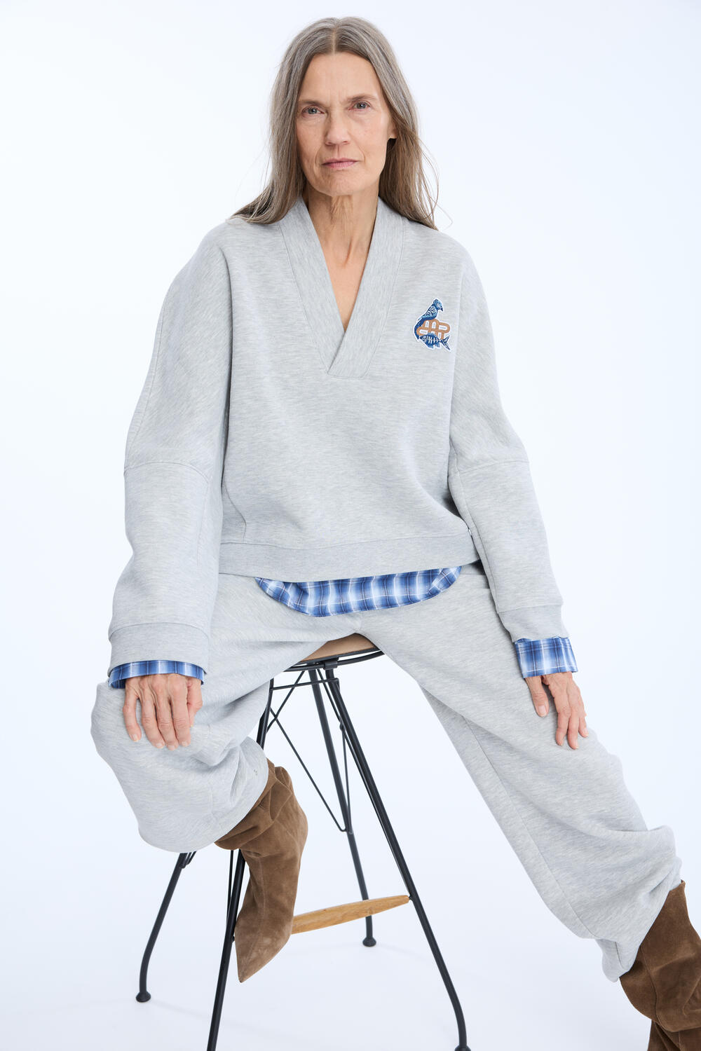 Nash sweatshirt - 80 Light Grey