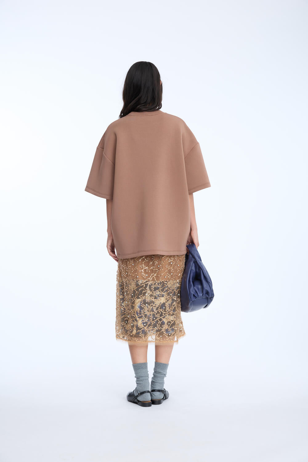 Naploi t-shirt - 66 Caramel