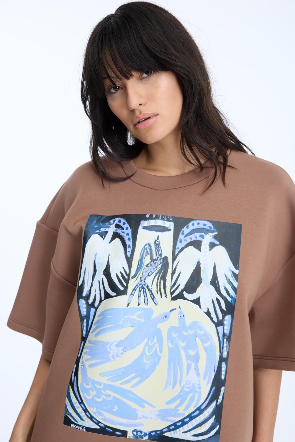 Naploi t-shirt - 66 Caramel