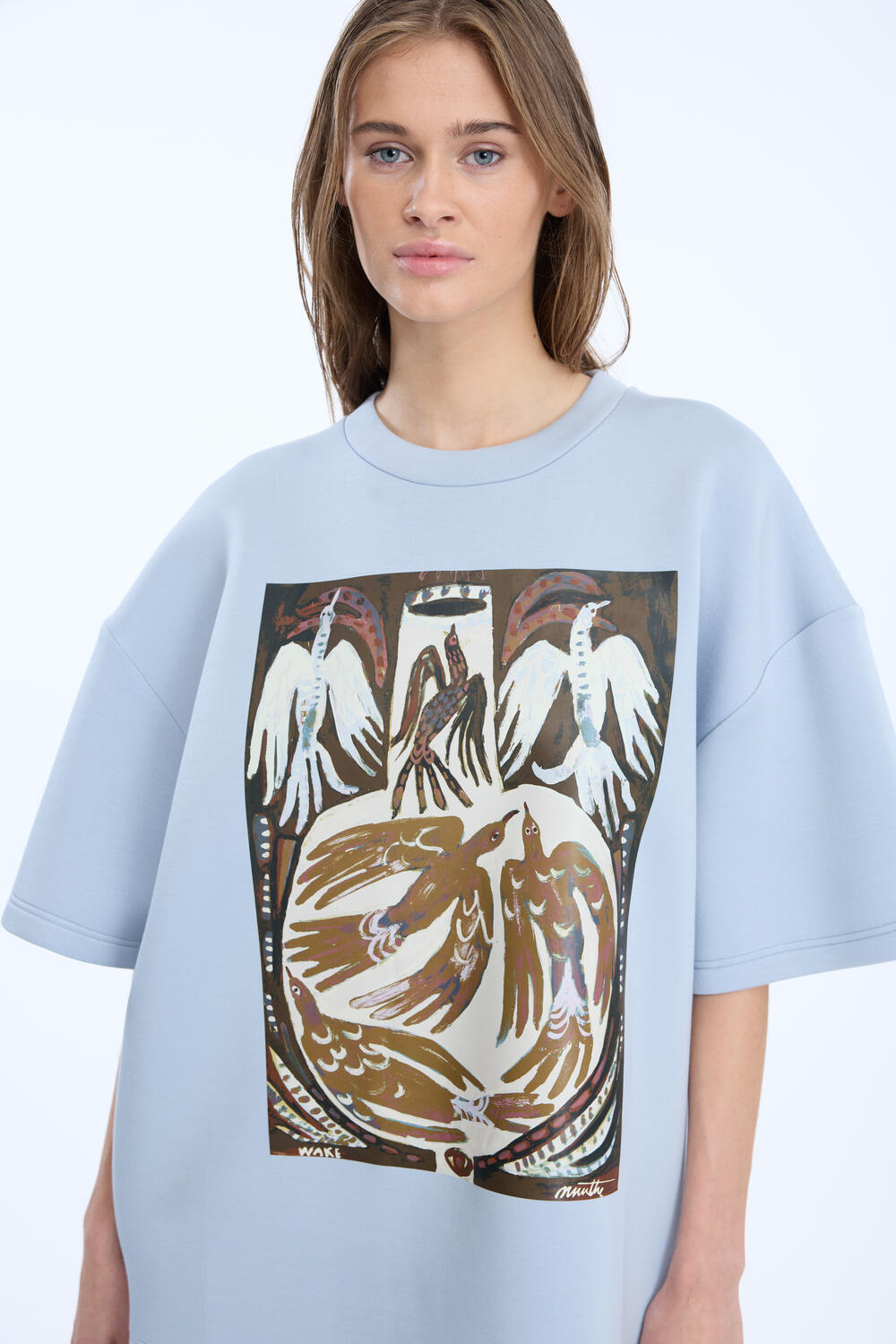 Naploi t-shirt - 81 Light blue