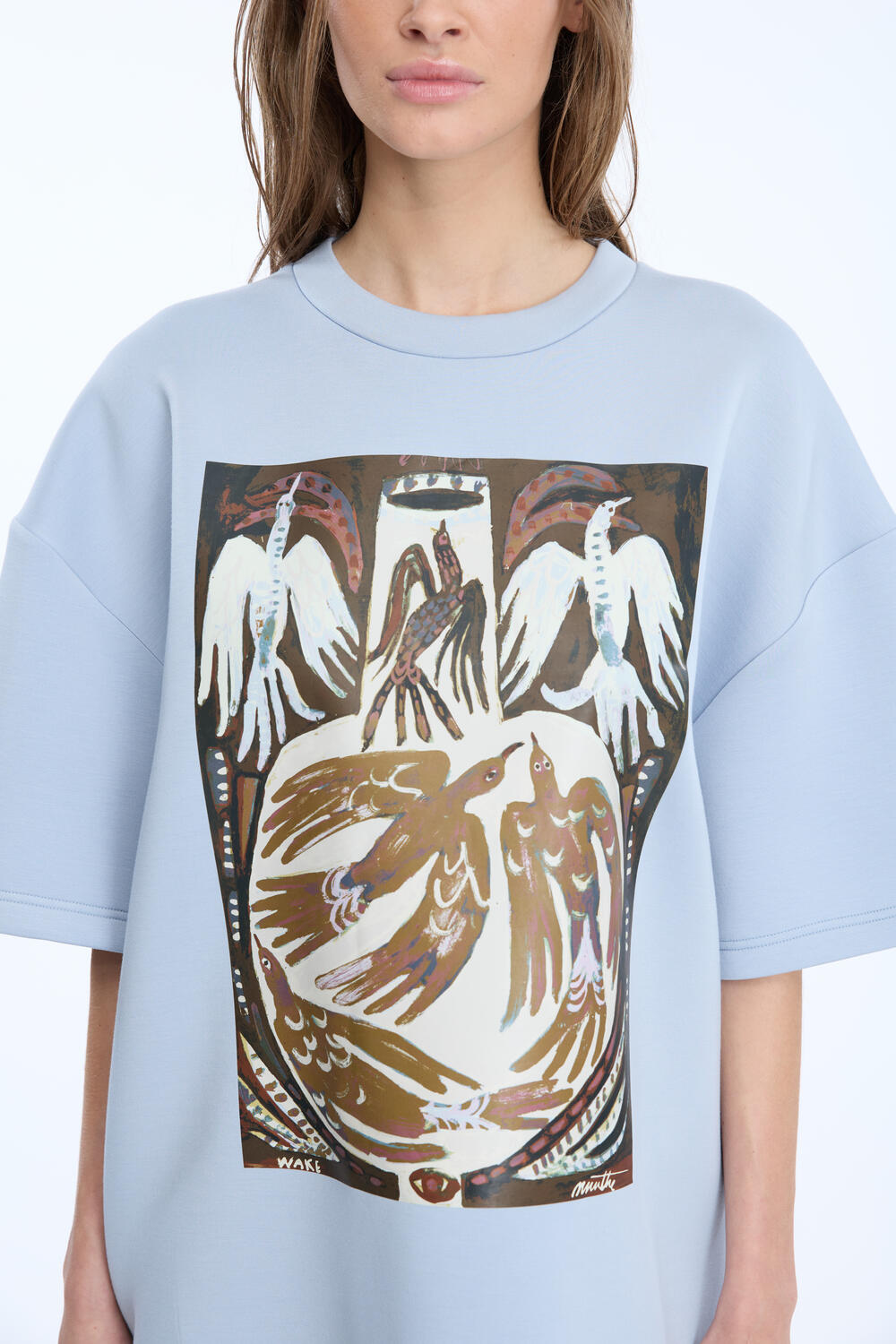 Naploi t-shirt - 81 Light blue