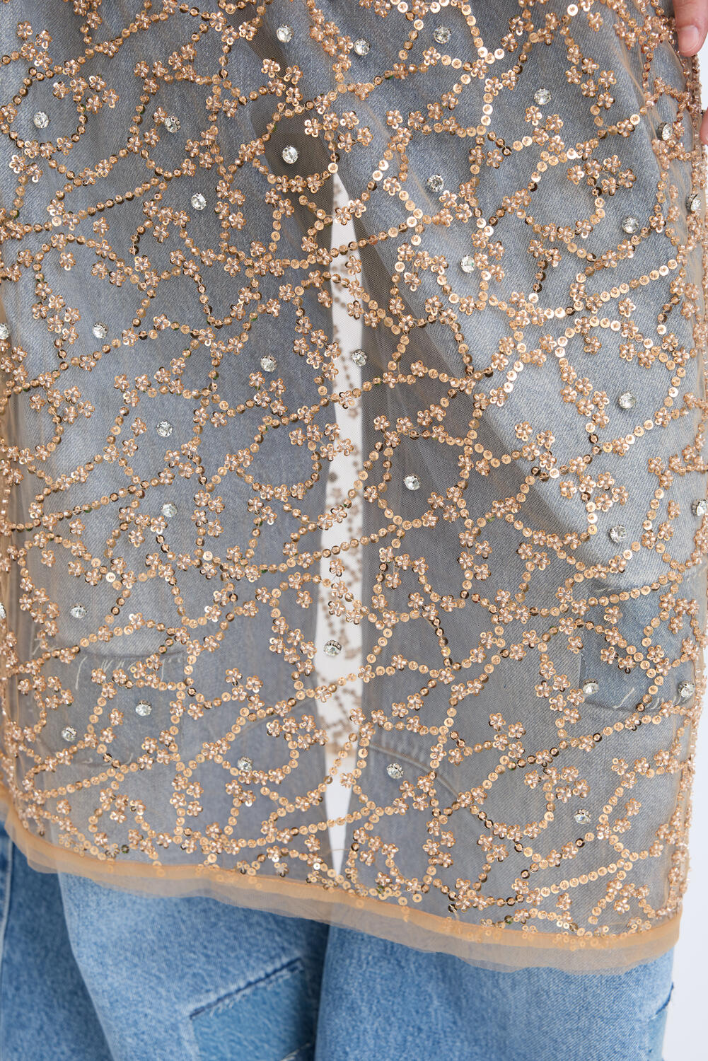 Ninia nederdel - 70 Old Brass