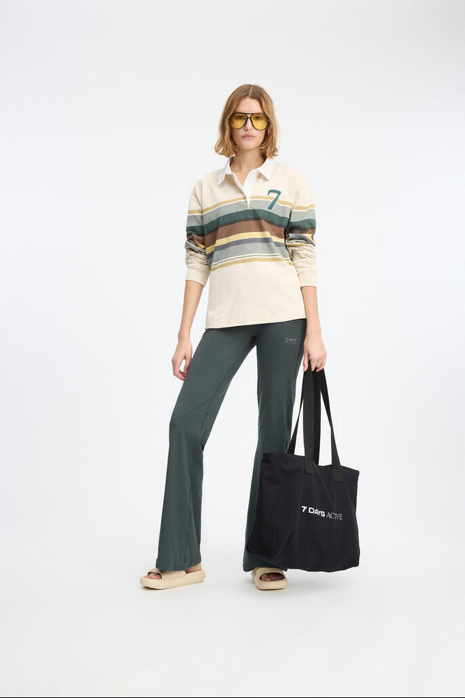Bootcut tights - 060 Petrol