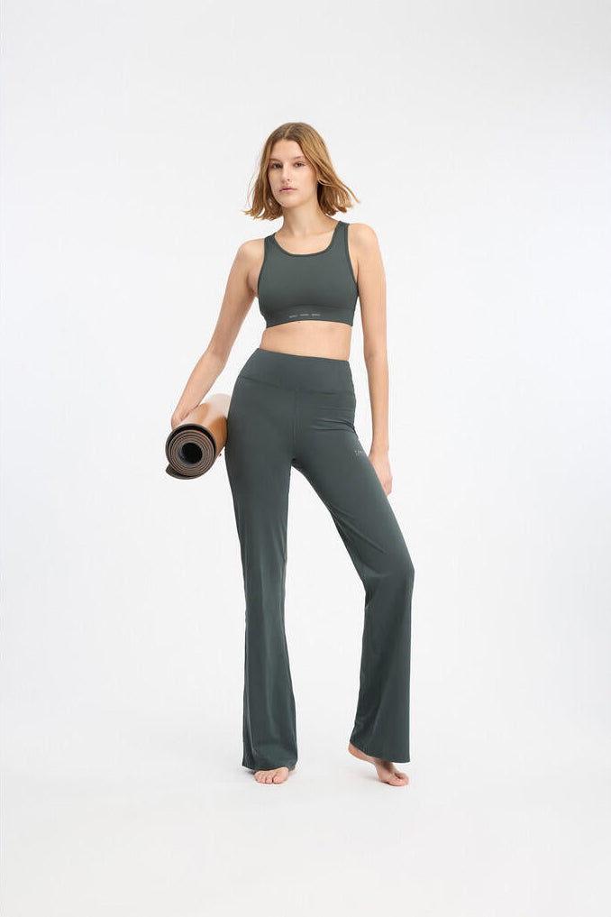 Bootcut tights - 060 Petrol