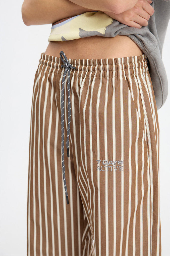 Loungewear bukser - 004 Brown