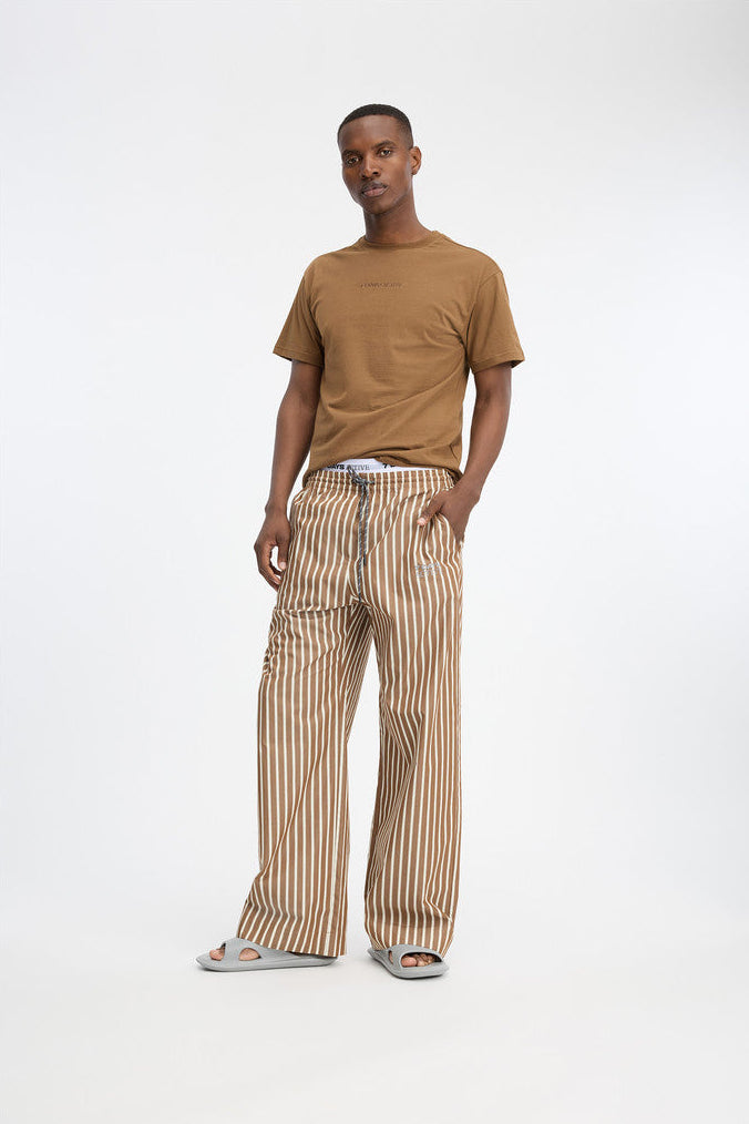 Loungewear bukser - 004 Brown