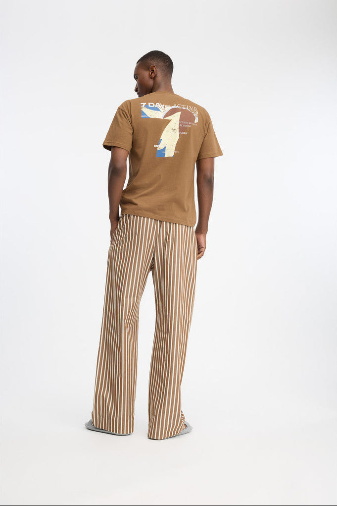 Loungewear bukser - 004 Brown