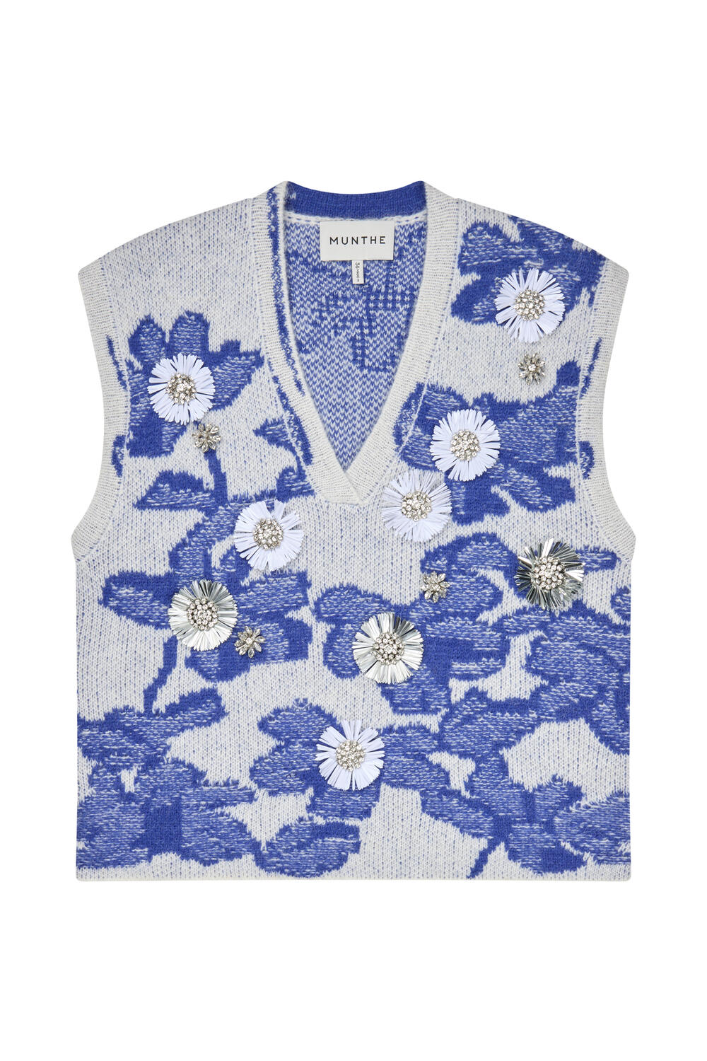 Nurulia strikvest - 236 Mix Blue