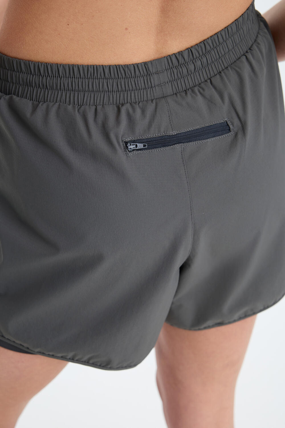 Body W 2 in 1 shorts - 061 Charcoal