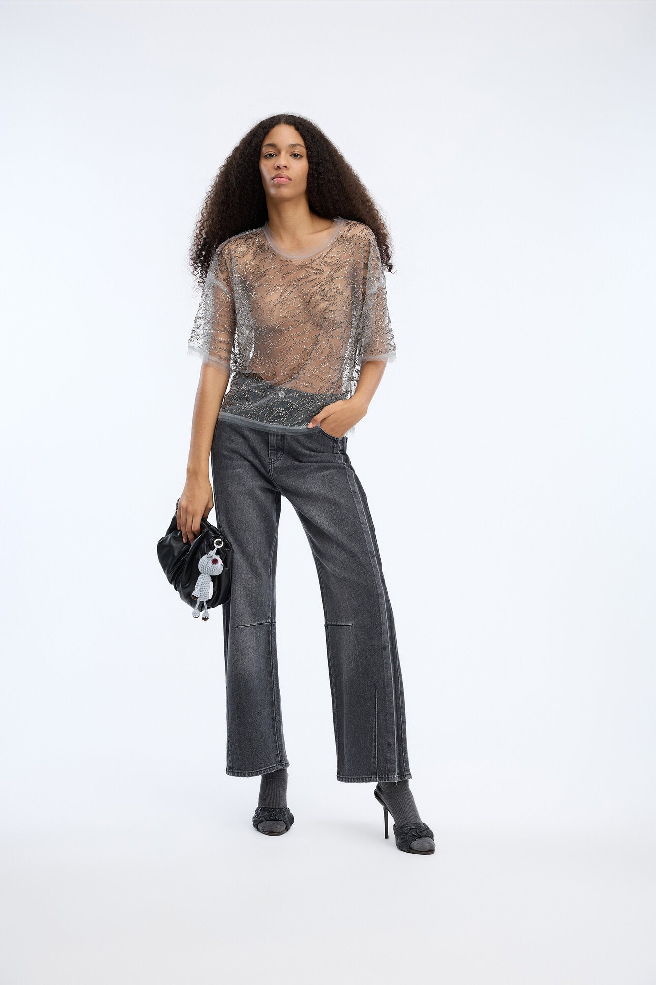 Vun t-shirt - 48 Gun-metal