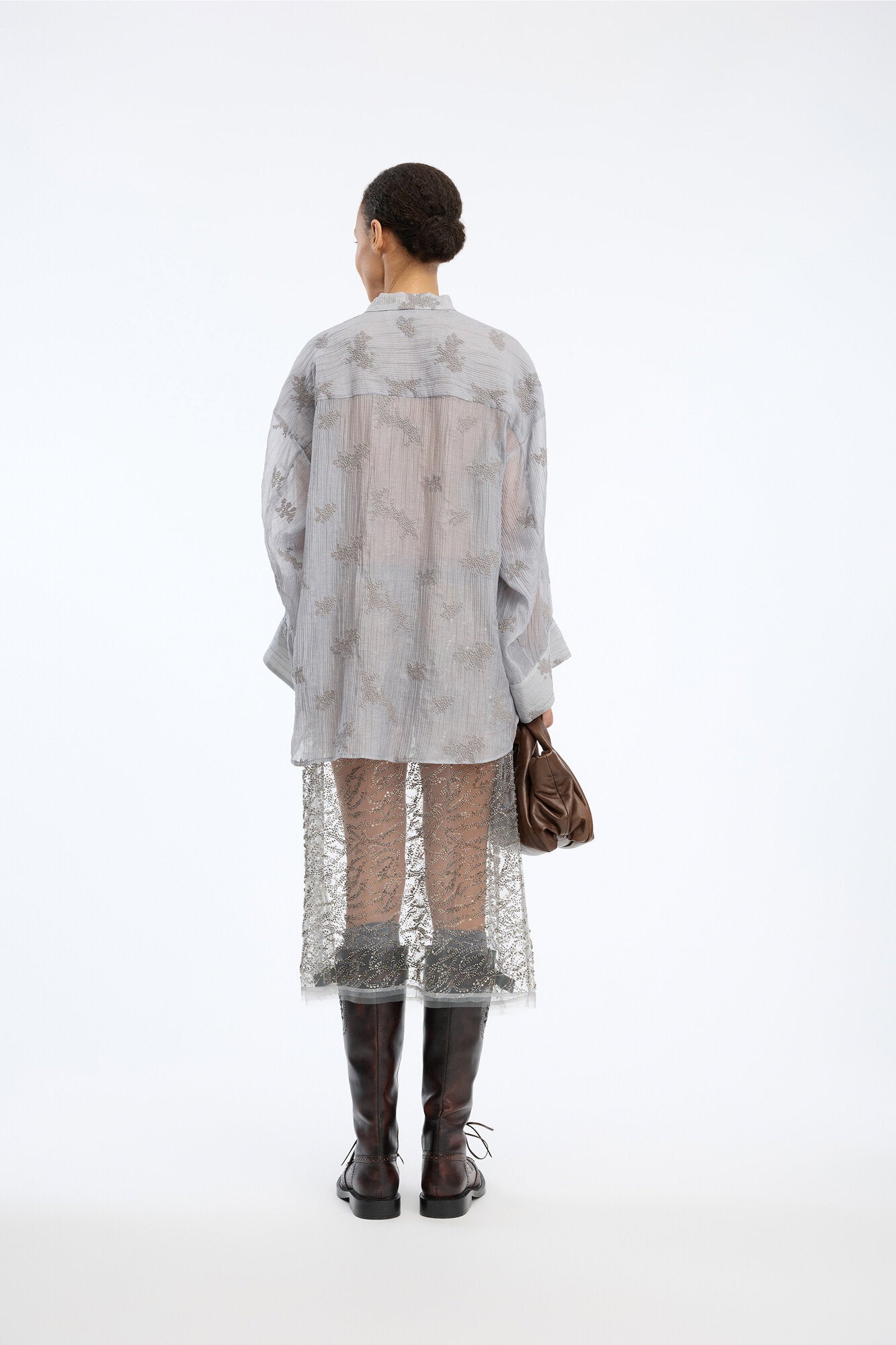 Fortunato skjorte - 80 Light Grey